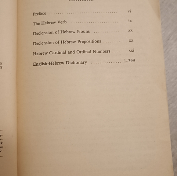 Hebrew English Dictionary - Picture 6 of 6